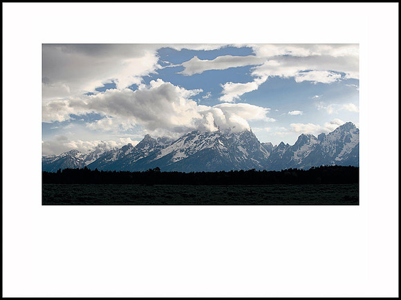 Tetons and Clouds WY 1407